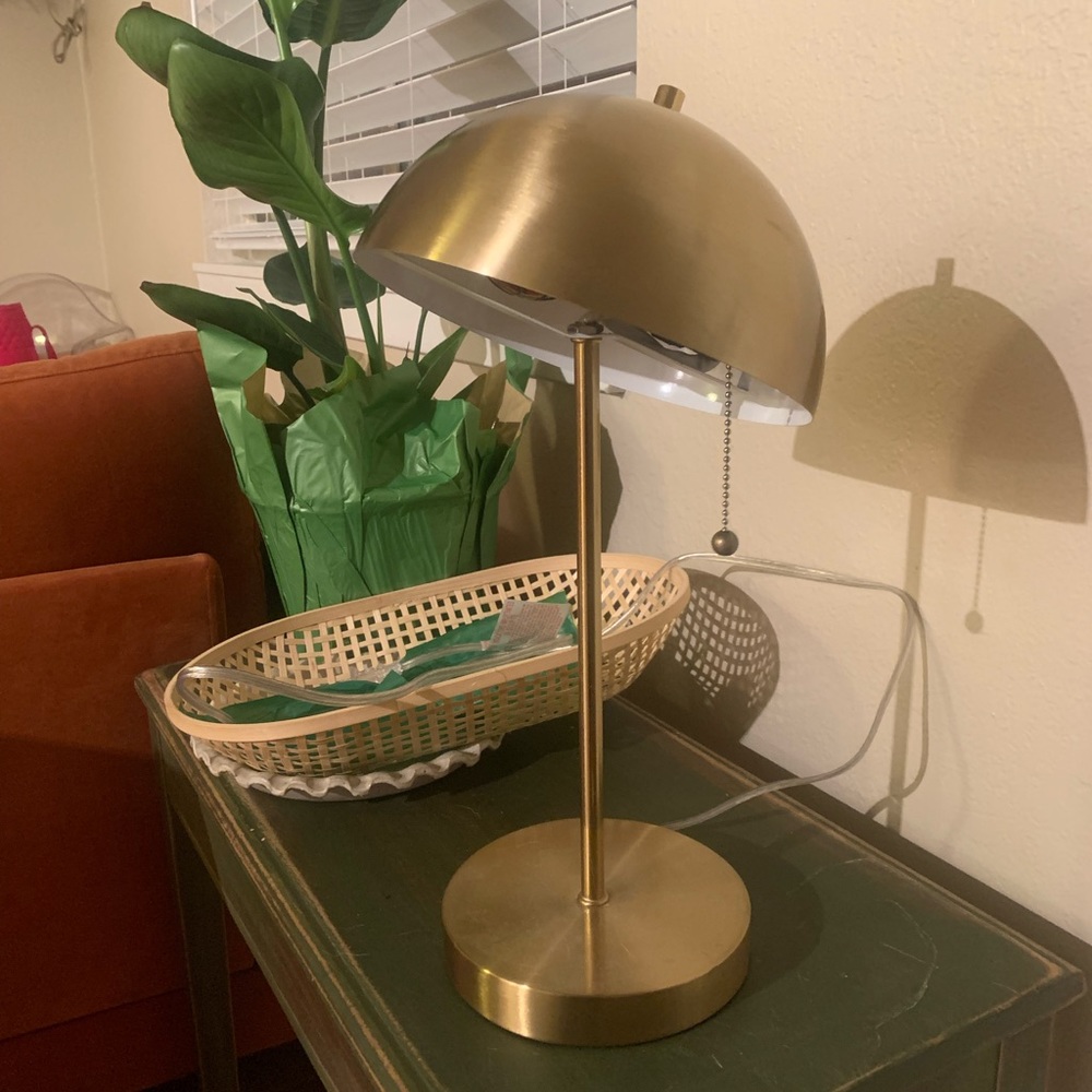 Gold lamp!